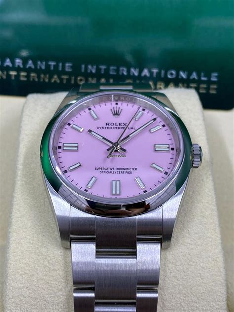 rolex op 36 candy pink